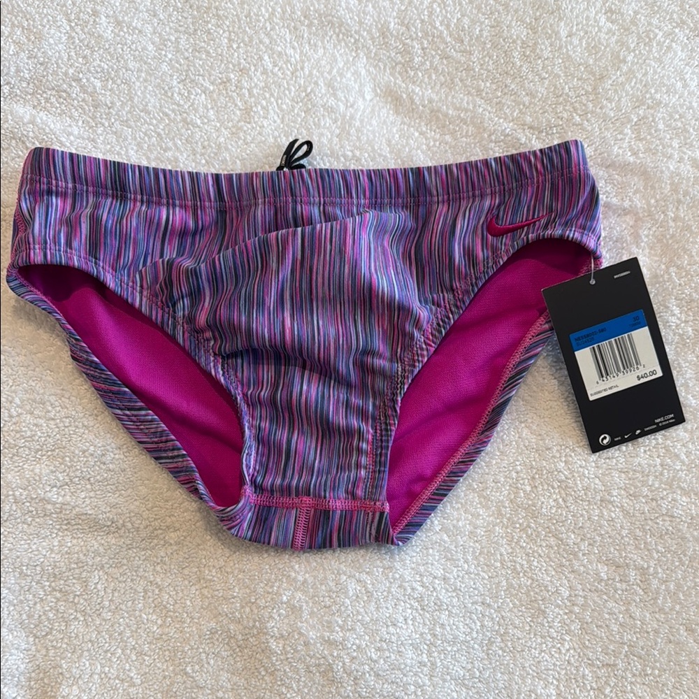 Nike Women's Pink Swim Bottom
